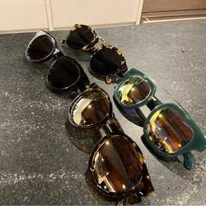Last chance: Madewell Lot of 4 Sunglasses
